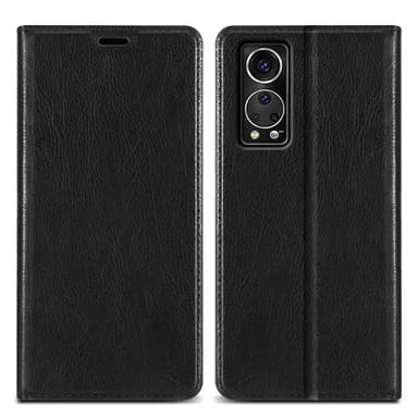 ZTE Axon 30 Suojakuori Lompakkokotelo (Musta)