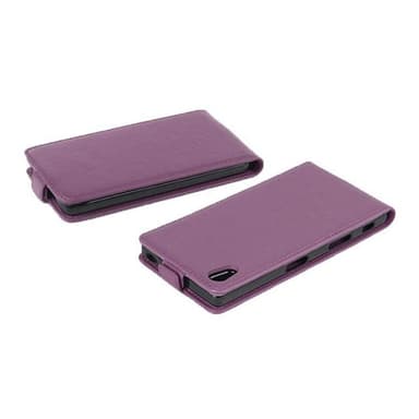Sony Xperia Z5 Suojakuori Lompakkokotelo (Violetti)