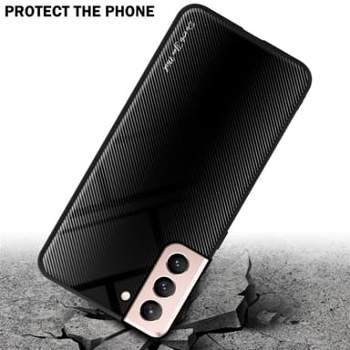 Samsung Galaxy S21 5G Suojakuori Kotelo (Musta)