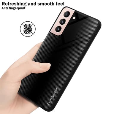 Samsung Galaxy S21 5G Suojakuori Kotelo (Musta)