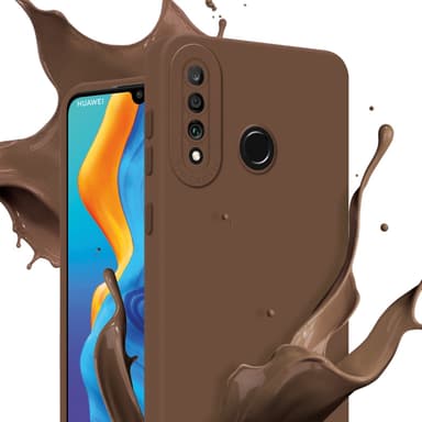 Huawei P30 LITE Suojakuori Kotelo (Ruskea)