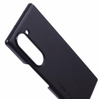 X-LEVEL Samsung Z Fold6 Carbon Fiber Fold Suojakuori - Musta