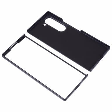X-LEVEL Samsung Z Fold6 Carbon Fiber Fold Suojakuori - Musta