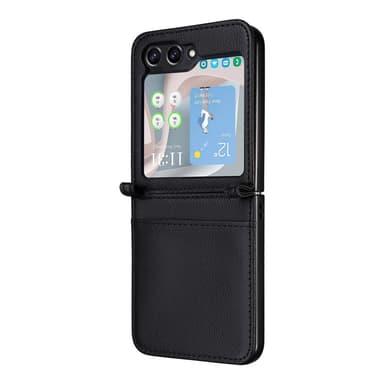 SKALO Samsung Z Flip6 Ultrathin Skin-touch Fold Suojakuori - Musta