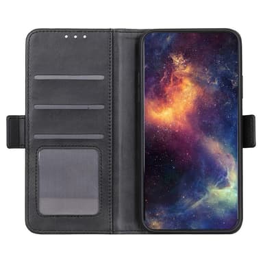 SKALO OnePlus Nord CE4 Lite 5G Premium Cut Lompakkokotelo - Musta