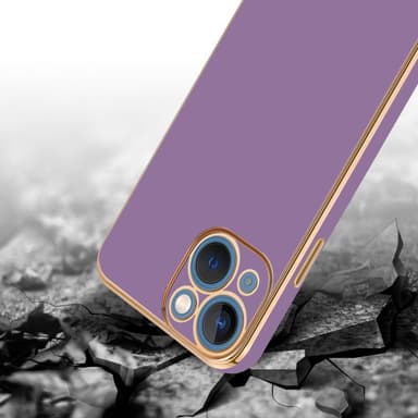 iPhone 14 PLUS Suojakuori Case Cover (Violetti)