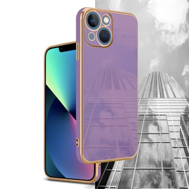 iPhone 14 PLUS Suojakuori Case Cover (Violetti)