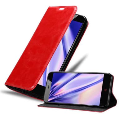 ZTE Nubia N1 Suojakuori Lompakkokotelo (Punainen)