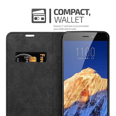 ZTE Nubia N1 Suojakuori Lompakkokotelo (Punainen)