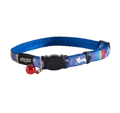 Kissan kaulus Neocat Blue Candystripes 11mm/20-31cm