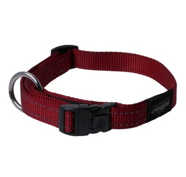 Collar Utility XL 25mm Lumberjack, punainen heijastin