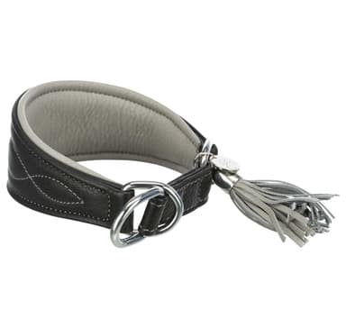 Active Comfort -panta vinttikoiralle, XS: 21–26 cm/40 mm, musta/harmaa