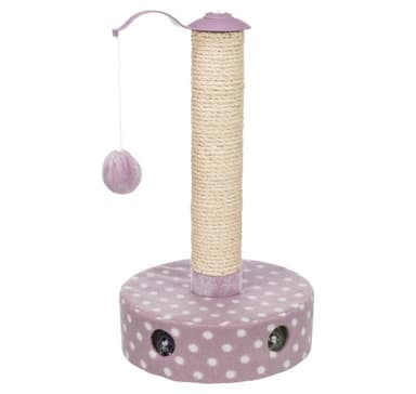 Junior-raapimispuu, fleece, ø 26 × 47 cm, vaalea lila