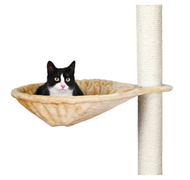 Nest XL raaputustolppaan, ø 45 cm, beige