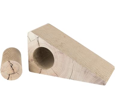 Raapimisramppi, 2 kpl, pahvi, kissanminttu, 44 × 23 × 21 cm,