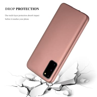 Samsung Galaxy S20 Suojakuori Kotelo (Vaaleanpunainen)