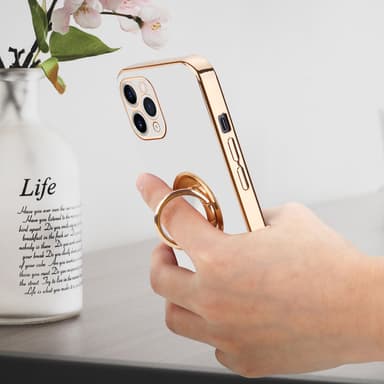 iPhone 11 PRO Suojakuori Kotelo (Valkoinen)