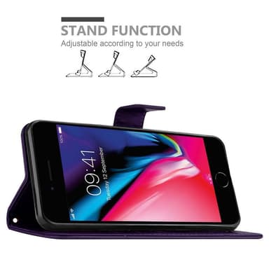 iPhone 7 / 7S / 8 / SE 2020 Suojakuori Lompakkokotelo