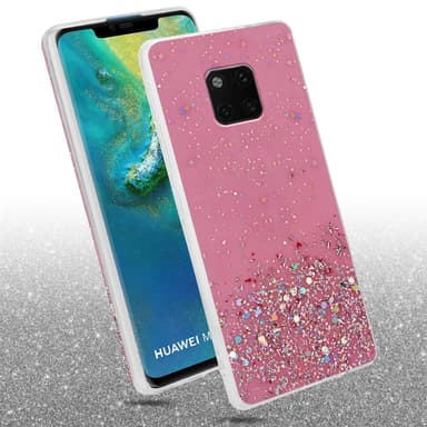 Huawei MATE 20 PRO Suojakuori Kotelo (Vaaleanpunainen)