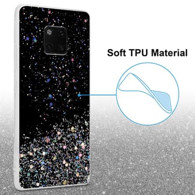 Huawei MATE 20 PRO Suojakuori Kotelo (Musta)
