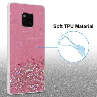 Huawei MATE 20 PRO Suojakuori Kotelo (Vaaleanpunainen)