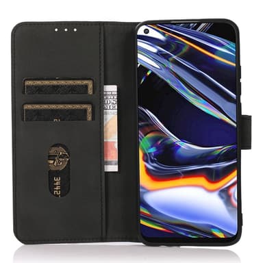 SKALO Xiaomi 14 Ultra 5G KHAZNEH Lompakkokotelo PU-nahasta - Musta