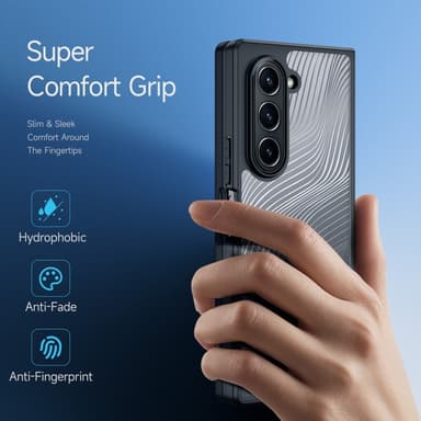 DUX DUCIS Samsung Z Fold6 Aimo Series Suojakuori - Musta