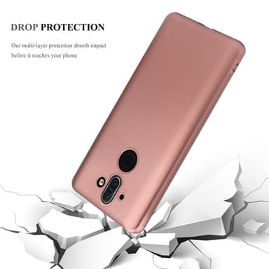 Nokia 8 Sirocco Suojakuori Kotelo (Vaaleanpunainen)