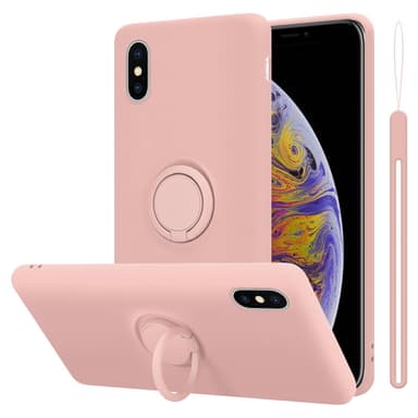 iPhone XS MAX Suojakuori Kotelo (Vaaleanpunainen)