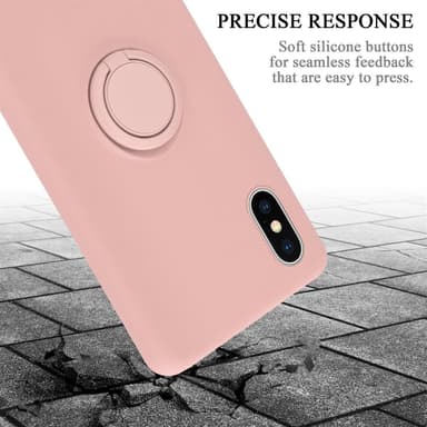 iPhone XS MAX Suojakuori Kotelo (Vaaleanpunainen)