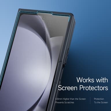 DUX DUCIS Samsung Z Fold6 Aimo Series Suojakuori - Musta