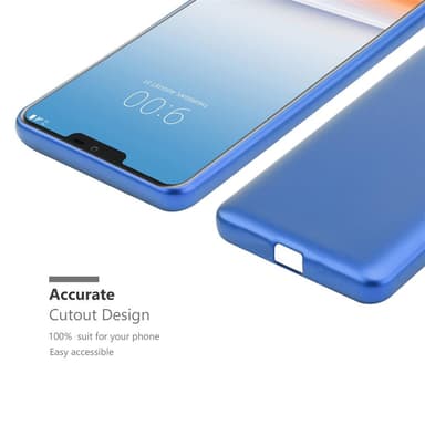 LG G7 ThinQ / FIT / ONE Suojakuori Kotelo (Sininen)