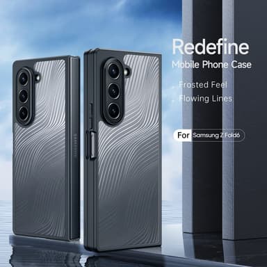 DUX DUCIS Samsung Z Fold6 Aimo Series Suojakuori - Musta
