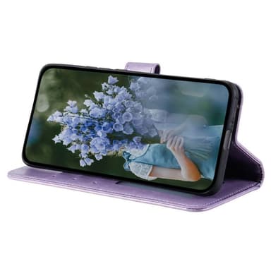 SKALO Xiaomi Redmi A3 Mandala lompakkokotelo - Violetti