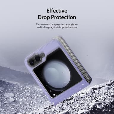 DUX DUCIS Samsung Z Flip6 Bril-Series Fold Suojakuori - Violetti