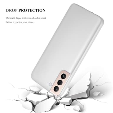 Samsung Galaxy S21 PLUS Suojakuori Kotelo (Hopea)