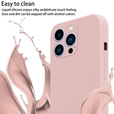 Suojakuori iPhone 13 PRO MAX Kotelo (Vaaleanpunainen)