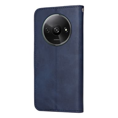 SKALO Xiaomi Redmi A3 PU-nahkainen Lompakkokotelo - Sininen