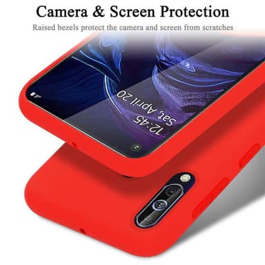 Samsung Galaxy A60 / M40 Suojakuori Kotelo (Punainen)