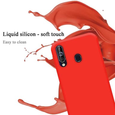 Samsung Galaxy A60 / M40 Suojakuori Kotelo (Punainen)
