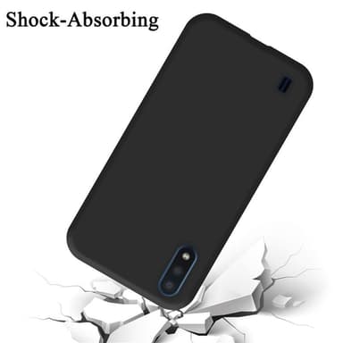 Samsung Galaxy A01 Suojakuori Kotelo Case (Musta)