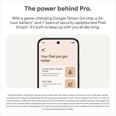 Google Pixel 9 Pro 5G älypuhelin 16/128 GB (Hazel)