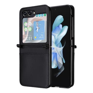 SKALO Samsung Z Flip6 Ultrathin Skin-touch Fold Suojakuori - Musta