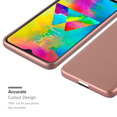 Samsung Galaxy M20 Suojakuori Kotelo (Vaaleanpunainen)