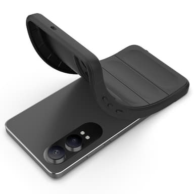 SKALO OnePlus Nord CE4 Lite 5G Rugged Bumpers TPU-suojakuori - Musta