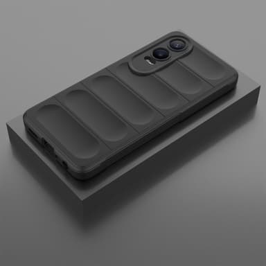 SKALO OnePlus Nord CE4 Lite 5G Rugged Bumpers TPU-suojakuori - Musta