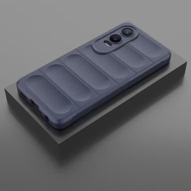 SKALO OnePlus Nord CE4 Lite 5G Rugged Bumpers TPU-suojakuori - Tummansininen