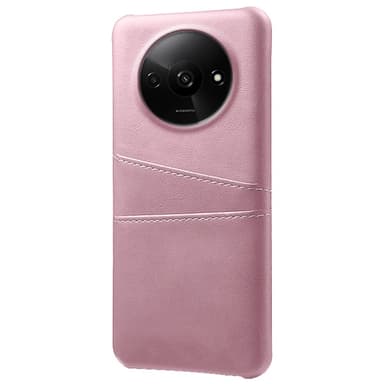 SKALO Xiaomi Redmi A3 PU-nahkainen Suojakuori Lompakolla - Ruusukulta