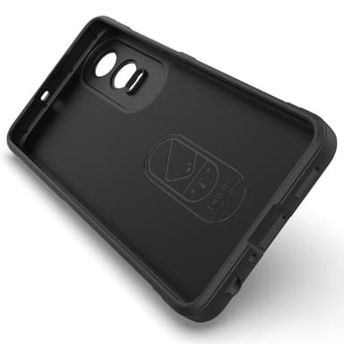 SKALO OnePlus Nord CE4 Lite 5G Rugged Bumpers TPU-suojakuori - Musta