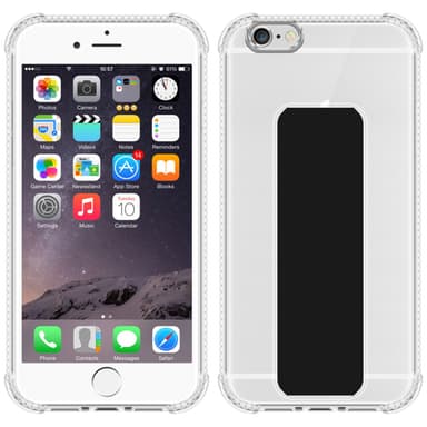 iPhone 6 / 6S Suojakuori Kotelo (Musta)